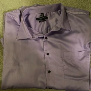 Long sleeve dress shirt lavender